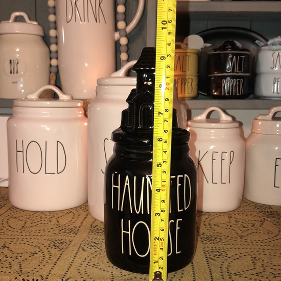 Rae Dunn Holiday Rae Dunn Haunted House Baby Canister With Haunted